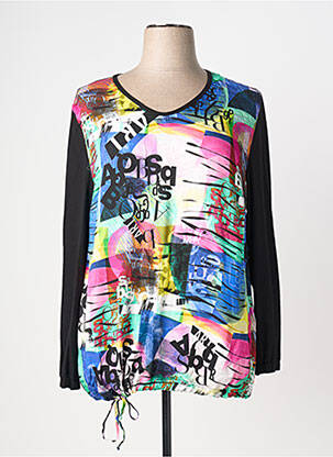 T-shirt manches longues manches longues noir KJBRAND femme