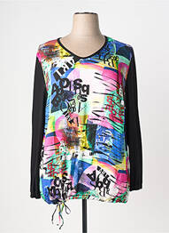 T-shirt manches longues manches longues noir KJBRAND femme