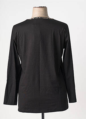T-shirt manches longues manches longues noir SEE YOU femme