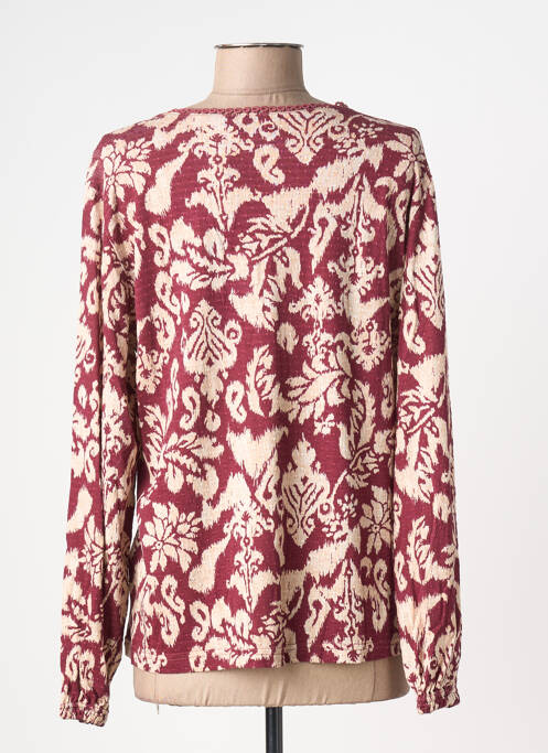 T-shirt manches longues manches longues rouge SIGNATURE femme