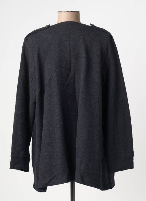 Veste casual coupe droite noir FRANCK ANNA femme