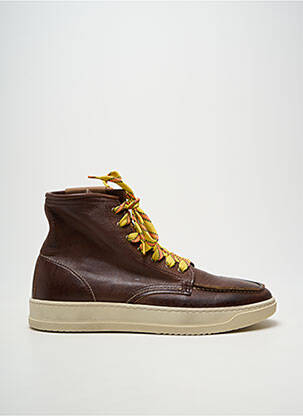 Bottines/boots fermeture lacets bout rond marron REPLAY homme