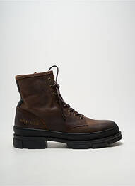 Bottines/boots fermeture lacets talon bas marron REPLAY homme