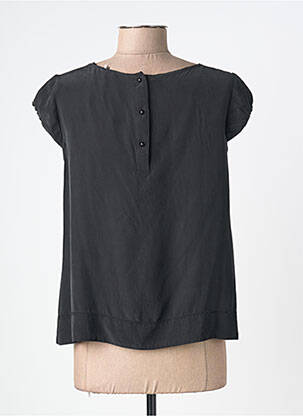 Top coupe fluide manches courtes noir GERARD DAREL femme