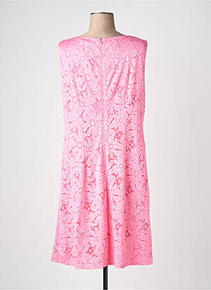 Robe mi-longue sans manche sans manche rose BETTY BARCLAY femme