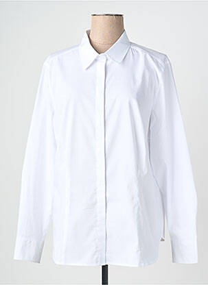 Chemisier coupe droite manches longues blanc BETTY BARCLAY femme