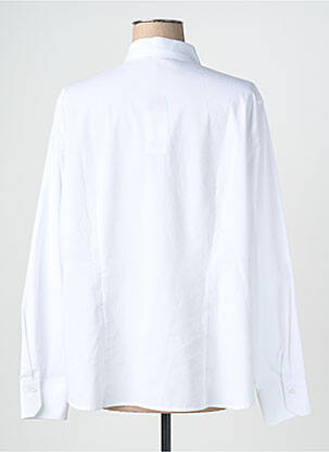 Chemisier coupe droite manches longues blanc BETTY BARCLAY femme