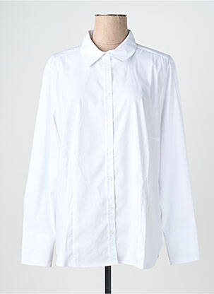 Chemisier coupe droite manches longues blanc BETTY BARCLAY femme