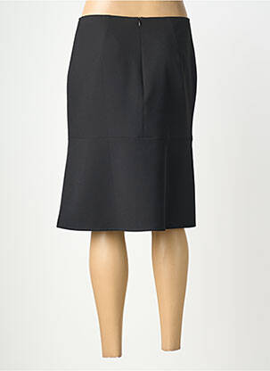 Jupe mi-longue coupe droite noir BETTY BARCLAY femme