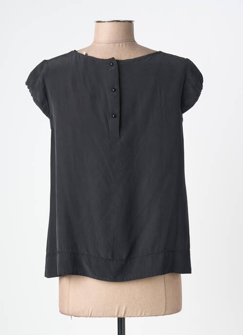 Top coupe fluide manches courtes noir GERARD DAREL femme
