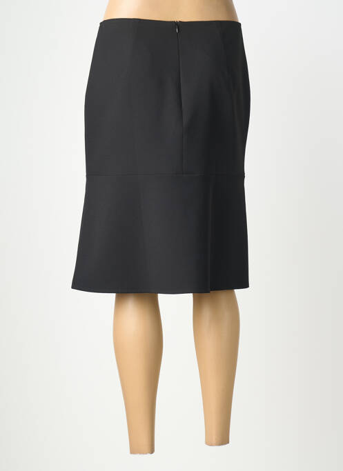 Jupe mi-longue coupe droite noir BETTY BARCLAY femme