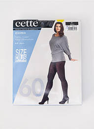 Collants imprimé fantaisie noir CETTE femme