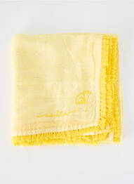 Foulard finition franges jaune STREET ONE femme