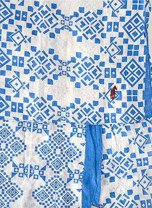 Foulard tissage popeline bleu GENTLEMAN FARMER homme