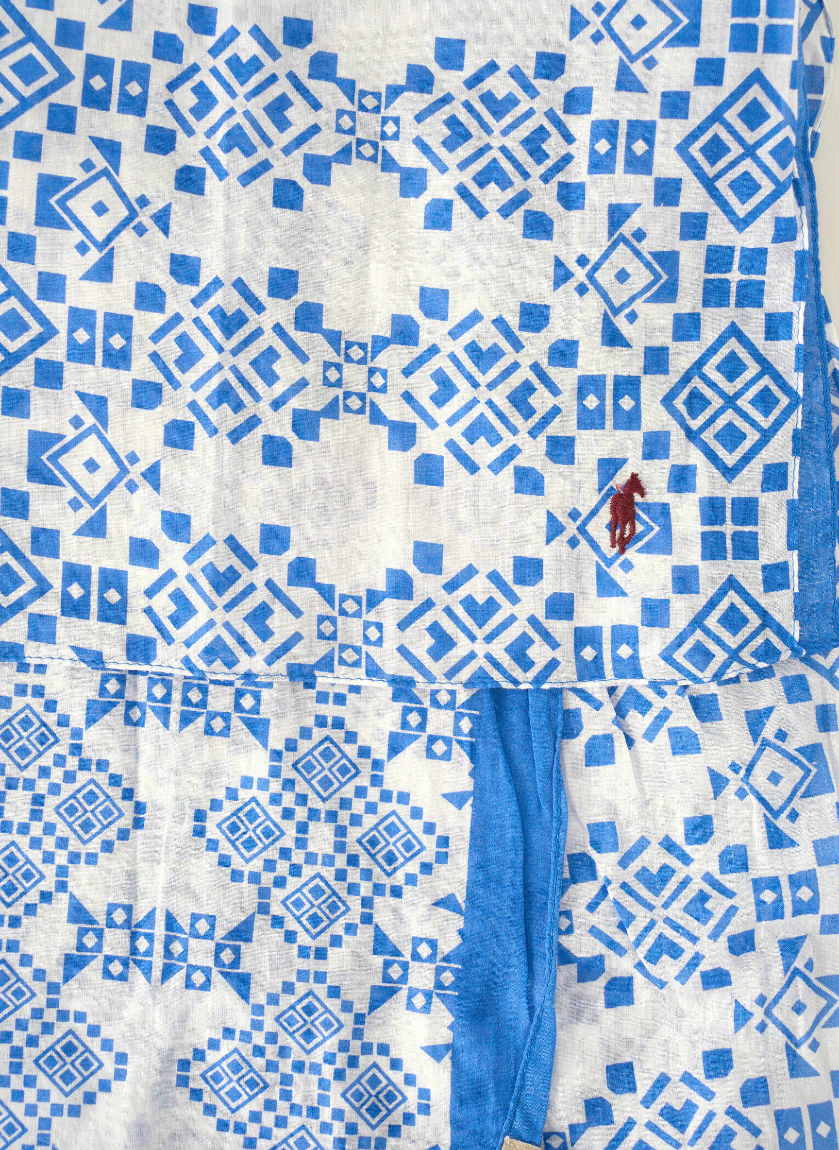 Foulard tissage popeline bleu GENTLEMAN FARMER homme