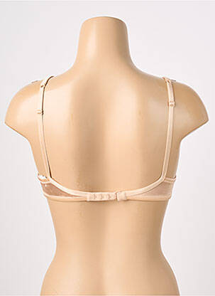 Soutien-gorge effet matière satinée haut soutien-gorge emboitant chair LEJABY femme