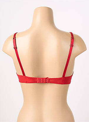 Soutien-gorge bretelle multi position haut soutien-gorge balconnet rouge BARBARA femme