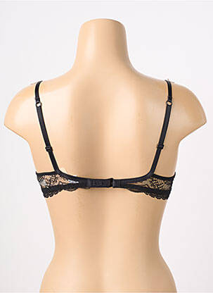 Soutien-gorge tissage tulle haut soutien-gorge emboitant noir LISE CHARMEL femme