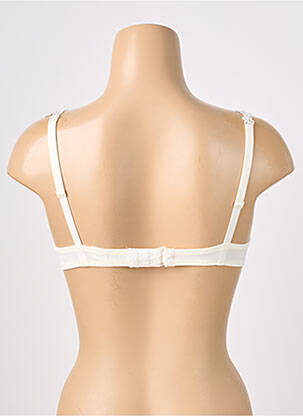Soutien-gorge effet matière satinée haut soutien-gorge balconnet beige SIMONE PERELE femme
