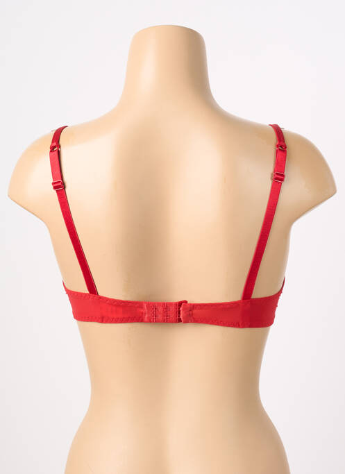 Soutien-gorge bretelle multi position haut soutien-gorge balconnet rouge BARBARA femme