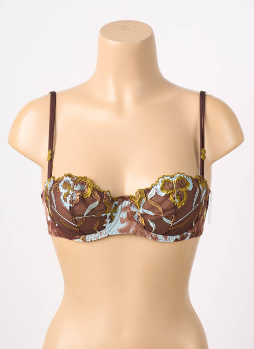 Soutien-gorge haut soutien-gorge balconnet haut soutien-gorge balconnet marron AUBADE femme