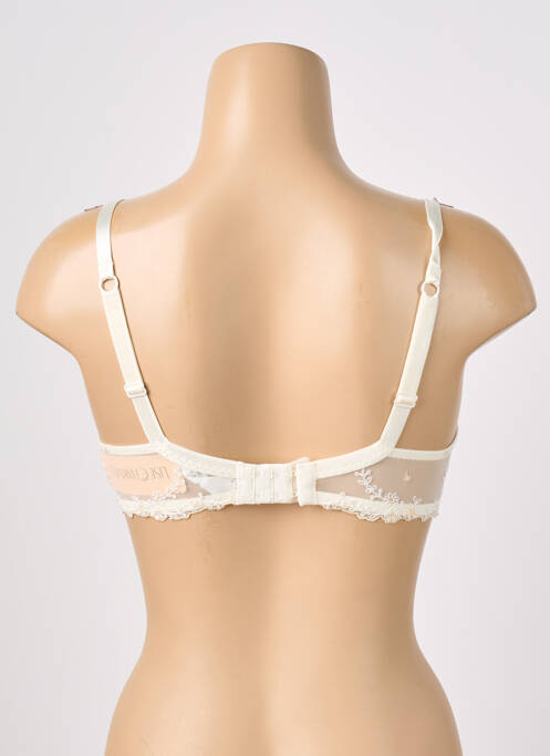 Soutien-gorge légère et transparente haut soutien-gorge emboitant beige LISE CHARMEL femme