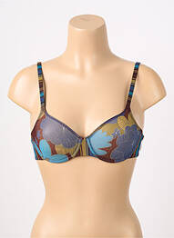 Soutien-gorge légère et transparente haut soutien-gorge emboitant bleu MARIE JO femme
