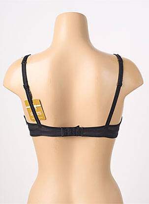 Soutien-gorge effet matière satinée haut soutien-gorge emboitant noir MARIE JO femme