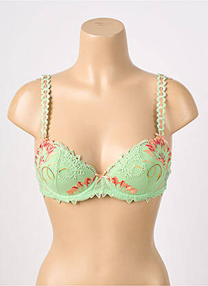 Soutien-gorge légère et transparente haut soutien-gorge moulé vert SIMONE PERELE femme