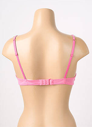 Soutien-gorge effet matière satinée haut soutien-gorge balconnet rose SIMONE PERELE femme