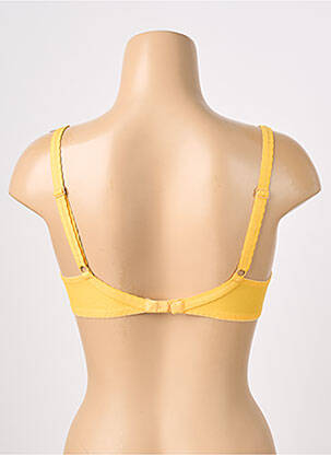 Soutien-gorge haut soutien-gorge balconnet haut soutien-gorge balconnet jaune LOU femme