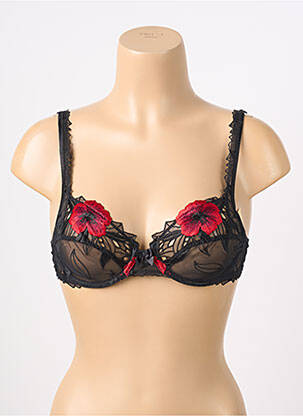 Soutien-gorge légère et transparente haut soutien-gorge emboitant noir SIMONE PERELE femme