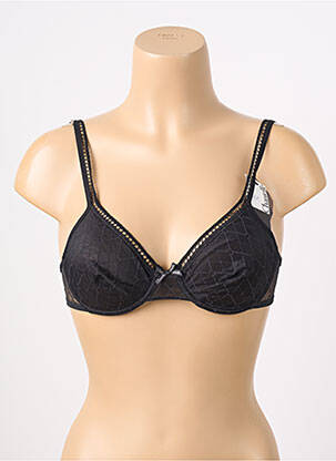 Soutien-gorge légère et transparente haut soutien-gorge emboitant noir CHANTELLE femme
