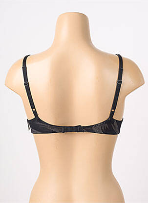Soutien-gorge effet matière satinée haut soutien-gorge emboitant noir MARIE JO femme