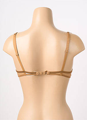 Soutien-gorge effet matière satinée haut soutien-gorge balconnet or ALLUMETTE femme