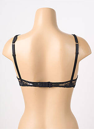 Soutien-gorge légère et transparente haut soutien-gorge emboitant noir BARBARA femme