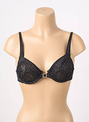 Soutien-gorge effet matière satinée haut soutien-gorge emboitant noir TRIUMPH femme