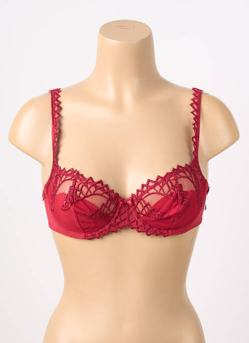 Soutien-gorge haut soutien-gorge balconnet haut soutien-gorge balconnet rouge MARIE JO femme
