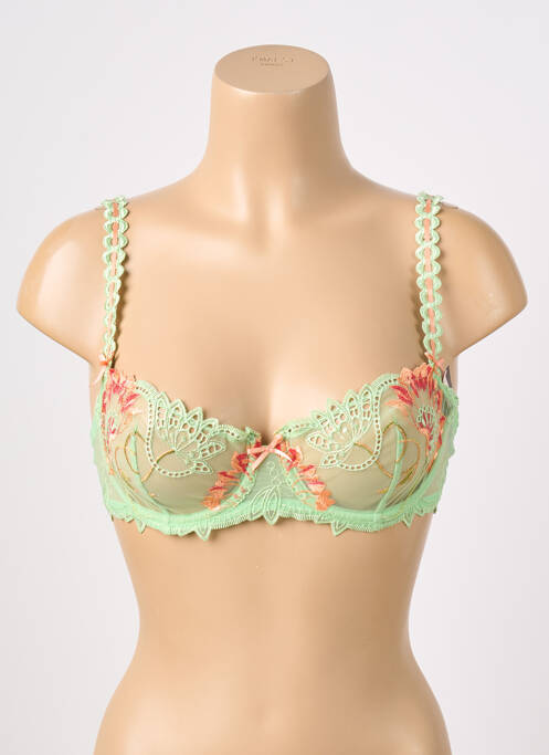 Soutien-gorge haut soutien-gorge balconnet haut soutien-gorge balconnet vert SIMONE PERELE femme