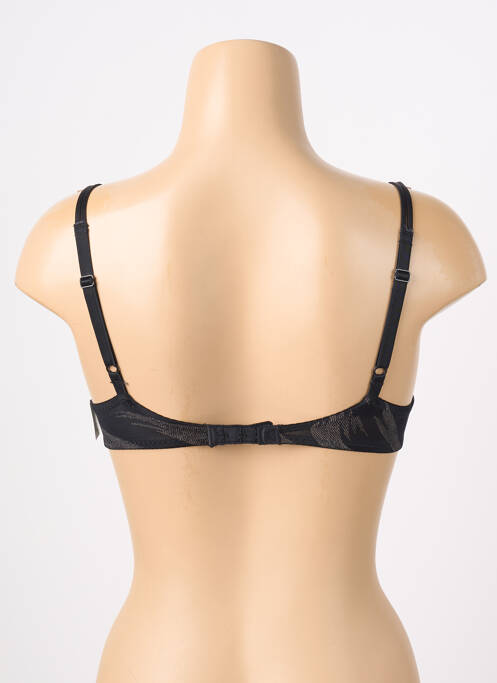 Soutien-gorge effet matière satinée haut soutien-gorge emboitant noir MARIE JO femme