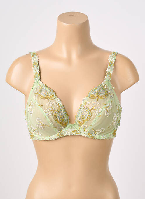 Soutien-gorge légère et transparente haut soutien-gorge emboitant vert PRIMADONNA femme