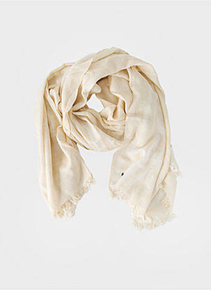 Foulard imprimé rayures beige GENTLEMAN FARMER homme
