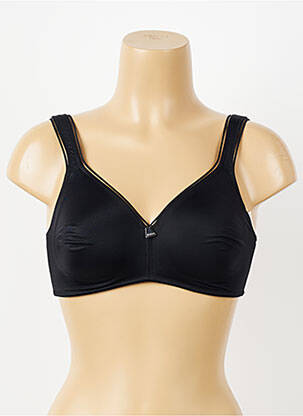Soutien-gorge effet matière satinée haut soutien-gorge emboitant noir FELINA femme