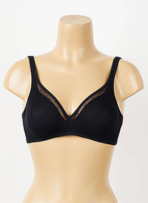 Soutien-gorge sans armature haut soutien-gorge emboitant noir VANITY FAIR femme