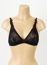Soutien-gorge sans armature bralettes noir LISE CHARMEL femme