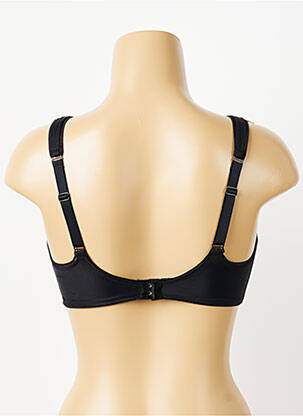 Soutien-gorge effet matière satinée haut soutien-gorge emboitant noir FELINA femme