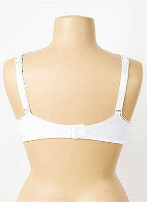 Soutien-gorge effet matière satinée haut soutien-gorge emboitant blanc FELINA femme