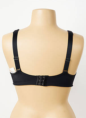 Soutien-gorge effet matière satinée haut soutien-gorge emboitant noir FELINA femme