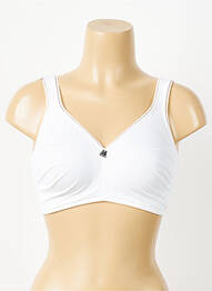Soutien-gorge sans armature haut soutien-gorge emboitant blanc FELINA femme
