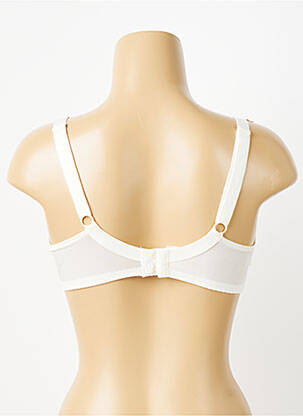 Soutien-gorge effet matière satinée haut soutien-gorge balconnet blanc CHANTELLE femme